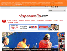 Tablet Screenshot of hispanatolia.com